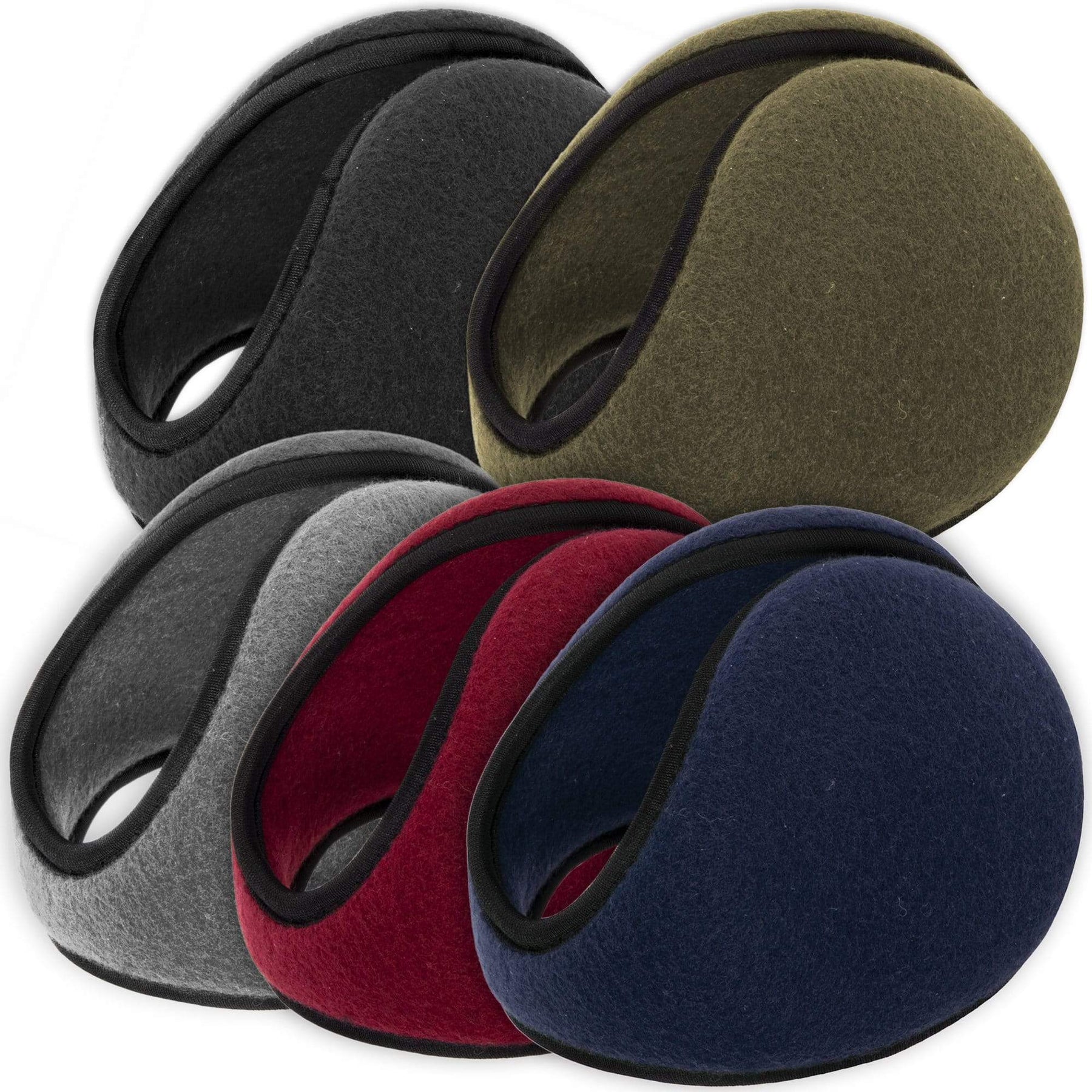 3 Pack: Adult Fleece Ear Muffs