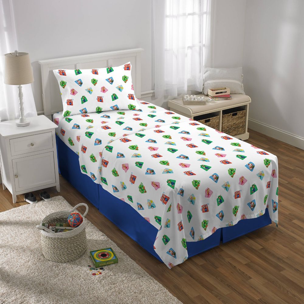 Super Mario Bros: The Movie Queen Sheet Set Fictitious Character