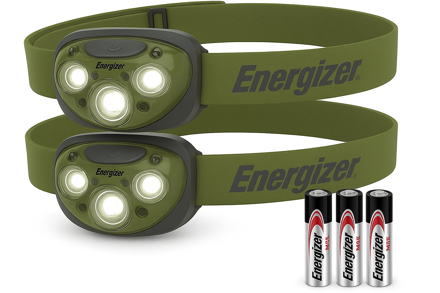 2-Pack Energizer LED Headlamp Pro260 (Batteries Included)