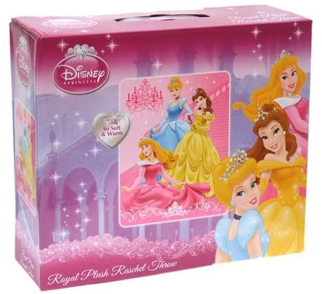 Royal Plush Rachel Princess Throw with Gift Box 40" X 50"