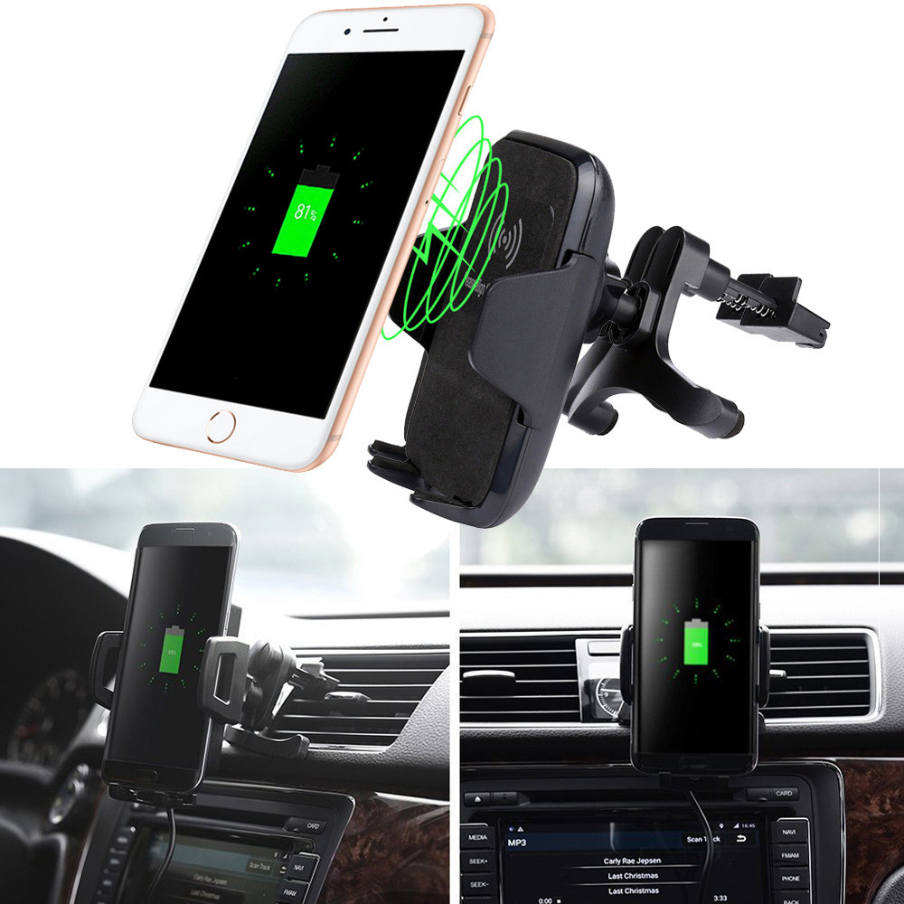 Car Wireless Charger Vehicle Dock Charging Stand Dock for Iphone 8 8Pl Car Wireless Charger Vehicle Dock Charging Stand Dock for Iphone 8 8Pl