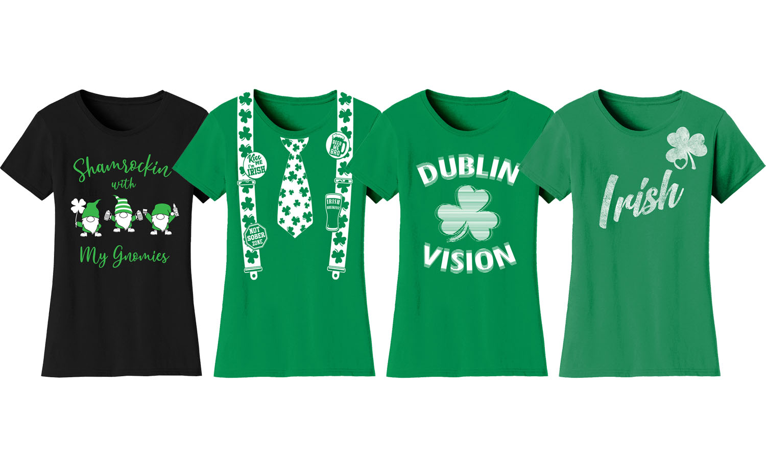 Women's Funny St. Patrick's Day T-Shirts