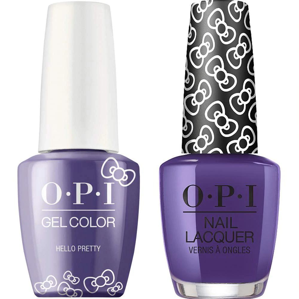 OPI DUO Gel  Lacquer Hello Pretty 05 oz ea
