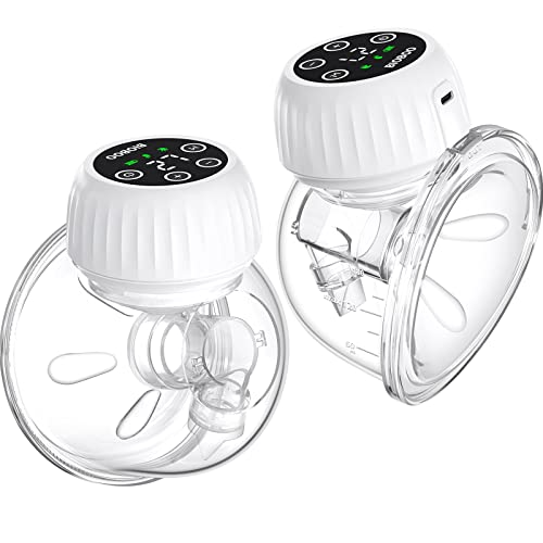 BIOBOO Hands Free Breast Pump, Wearable Breast Pump RH-338 - - Scratch & Dent