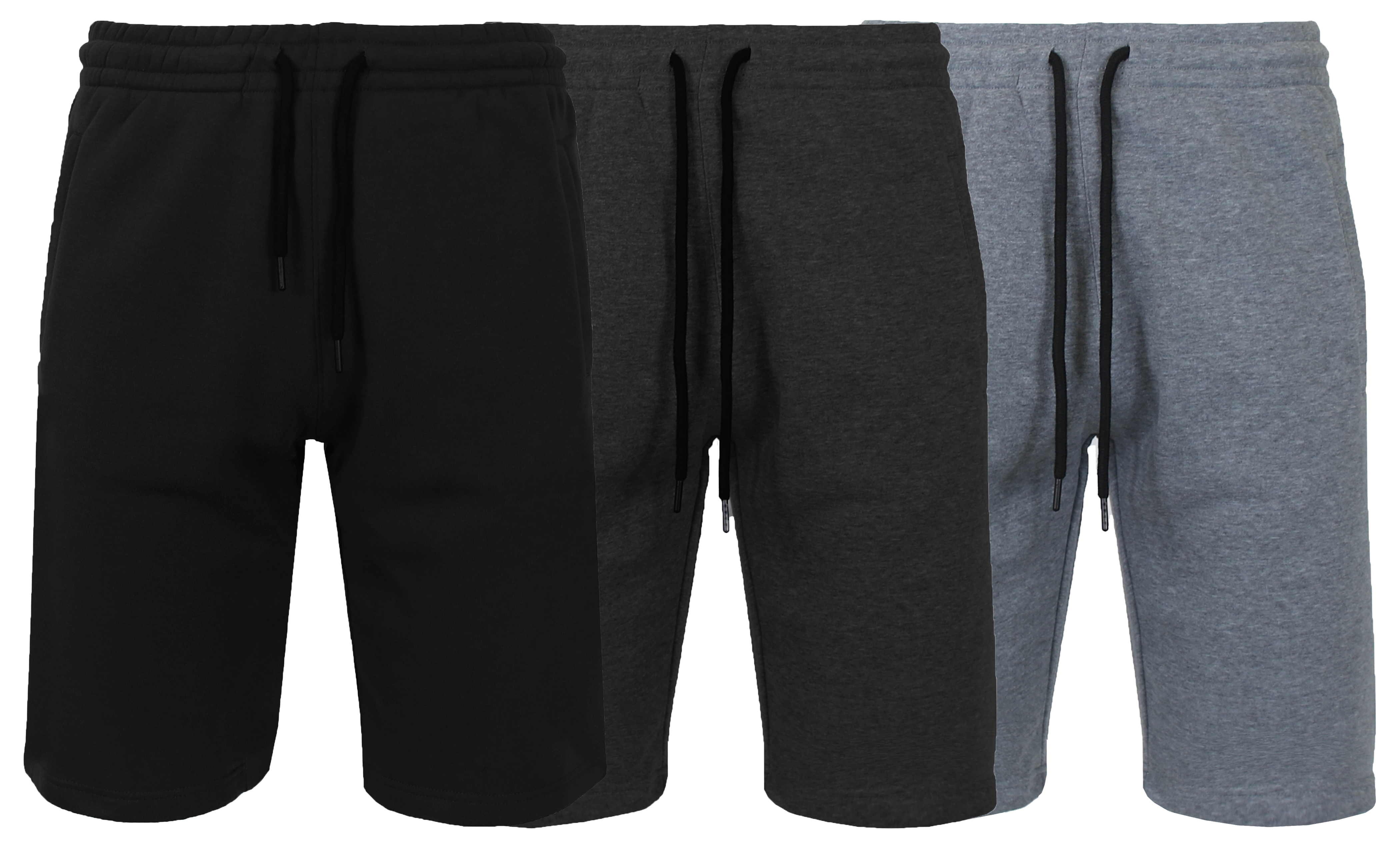 3-Pack Men's Classic Jogger Lounge Shorts (Sizes, S-2XL)