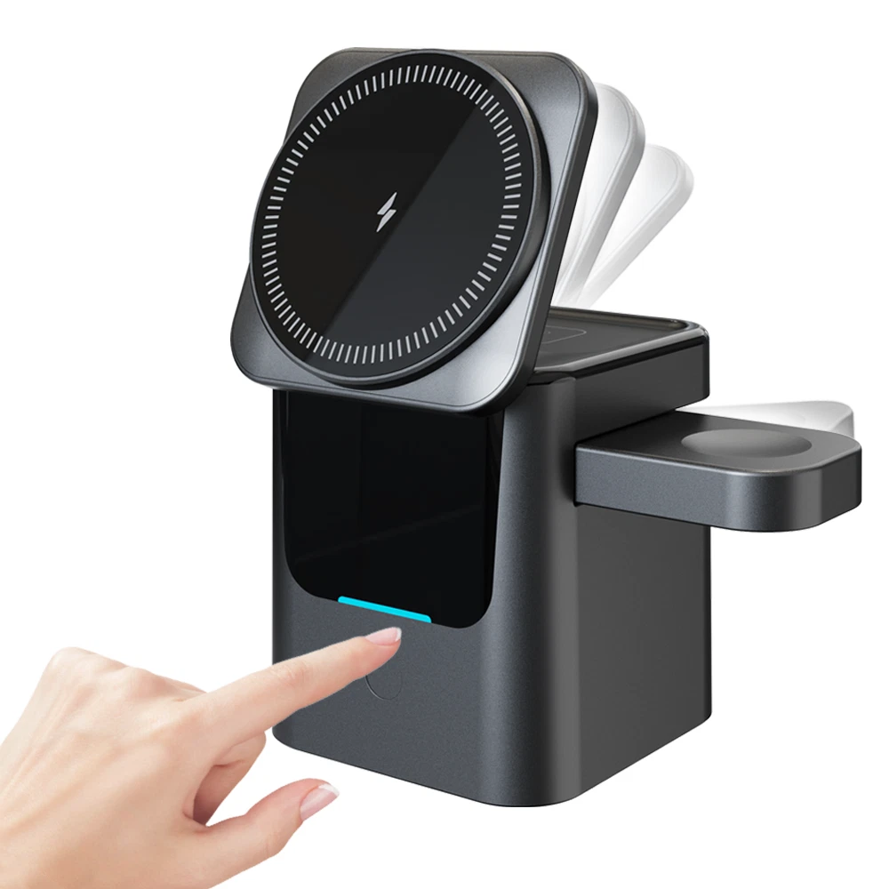 3-in-1 Fast Charging Dock for Apple Watch AirPods iPhone
