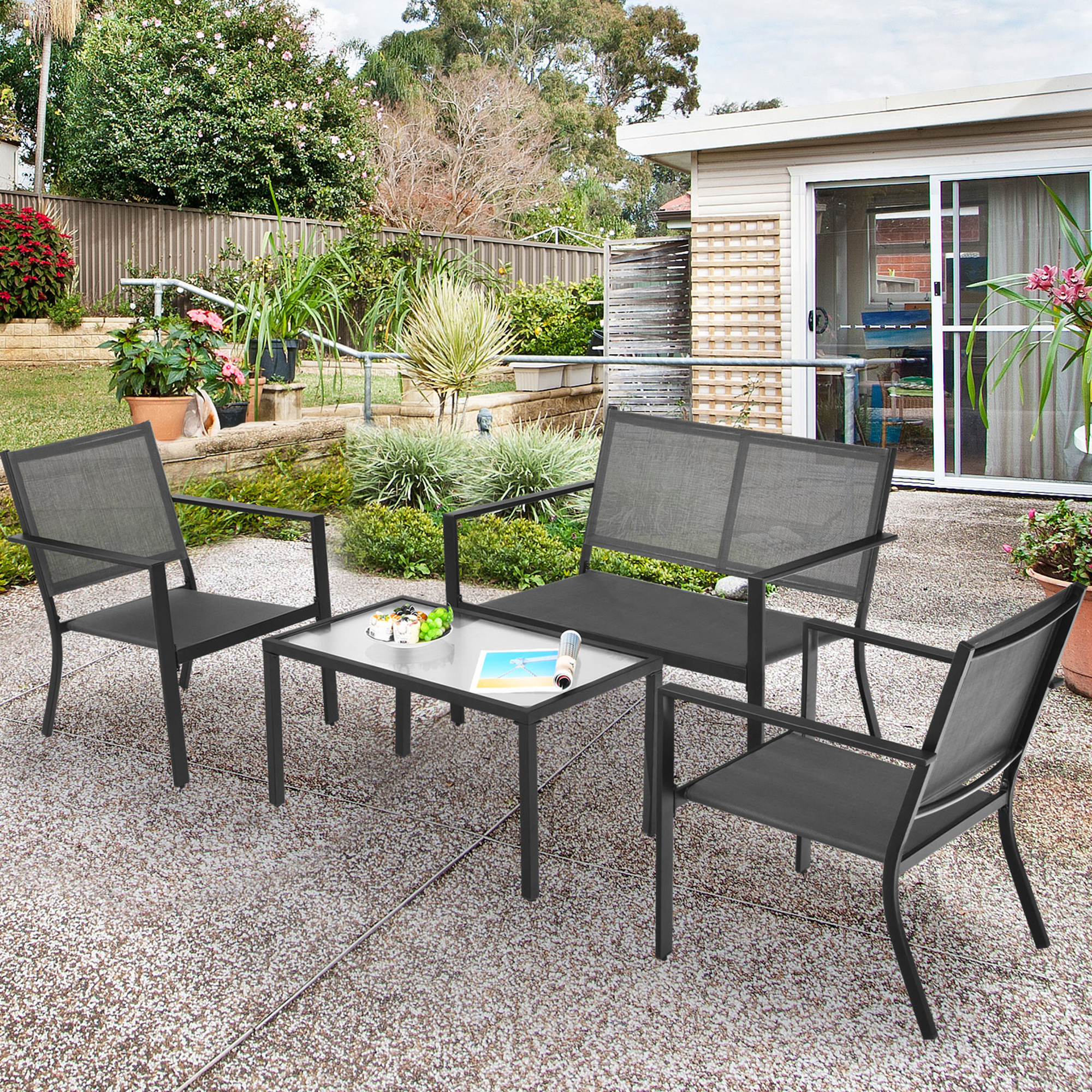 4-Piece Patio Furniture Set