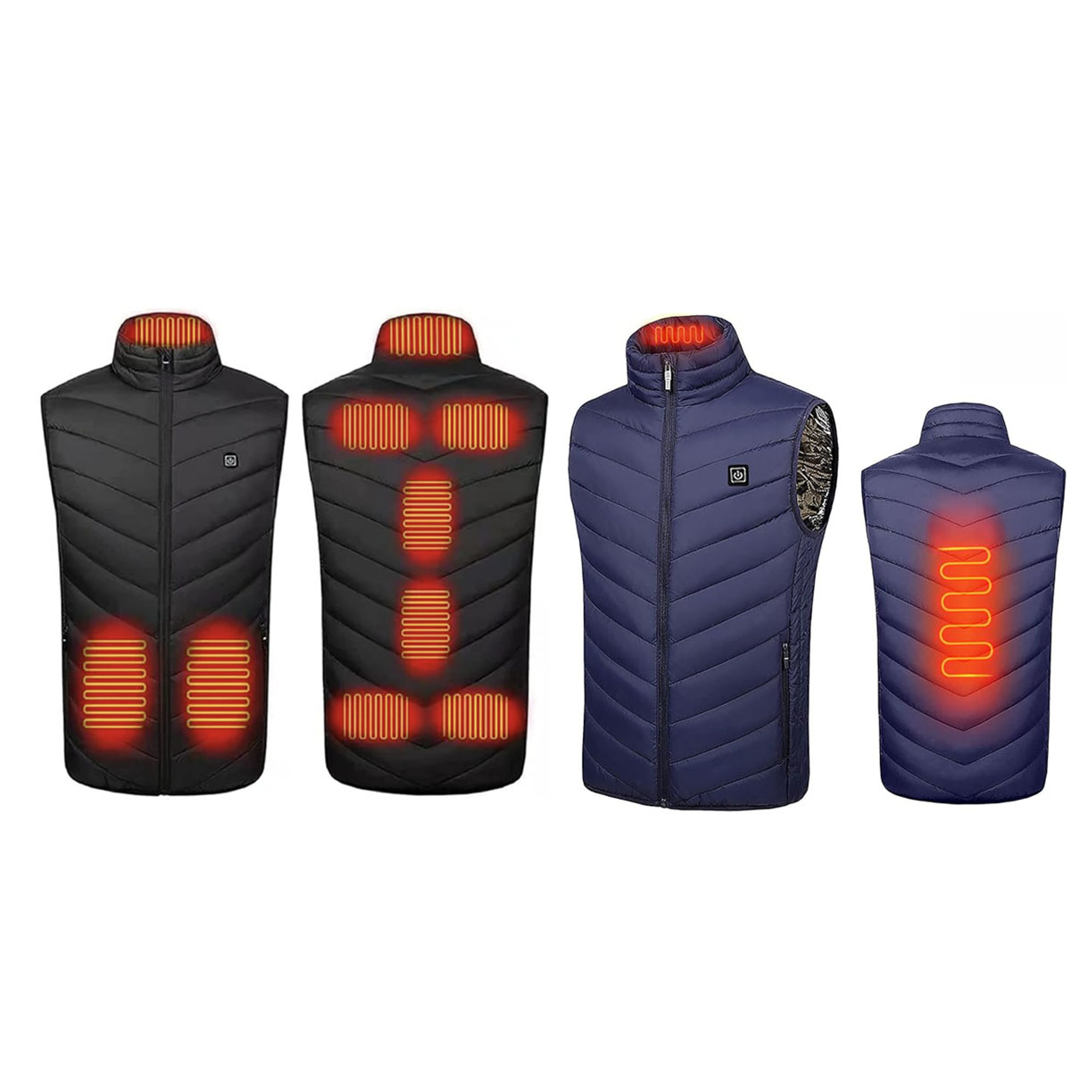 Unisex USB-Heated Vest (Power Bank Required)