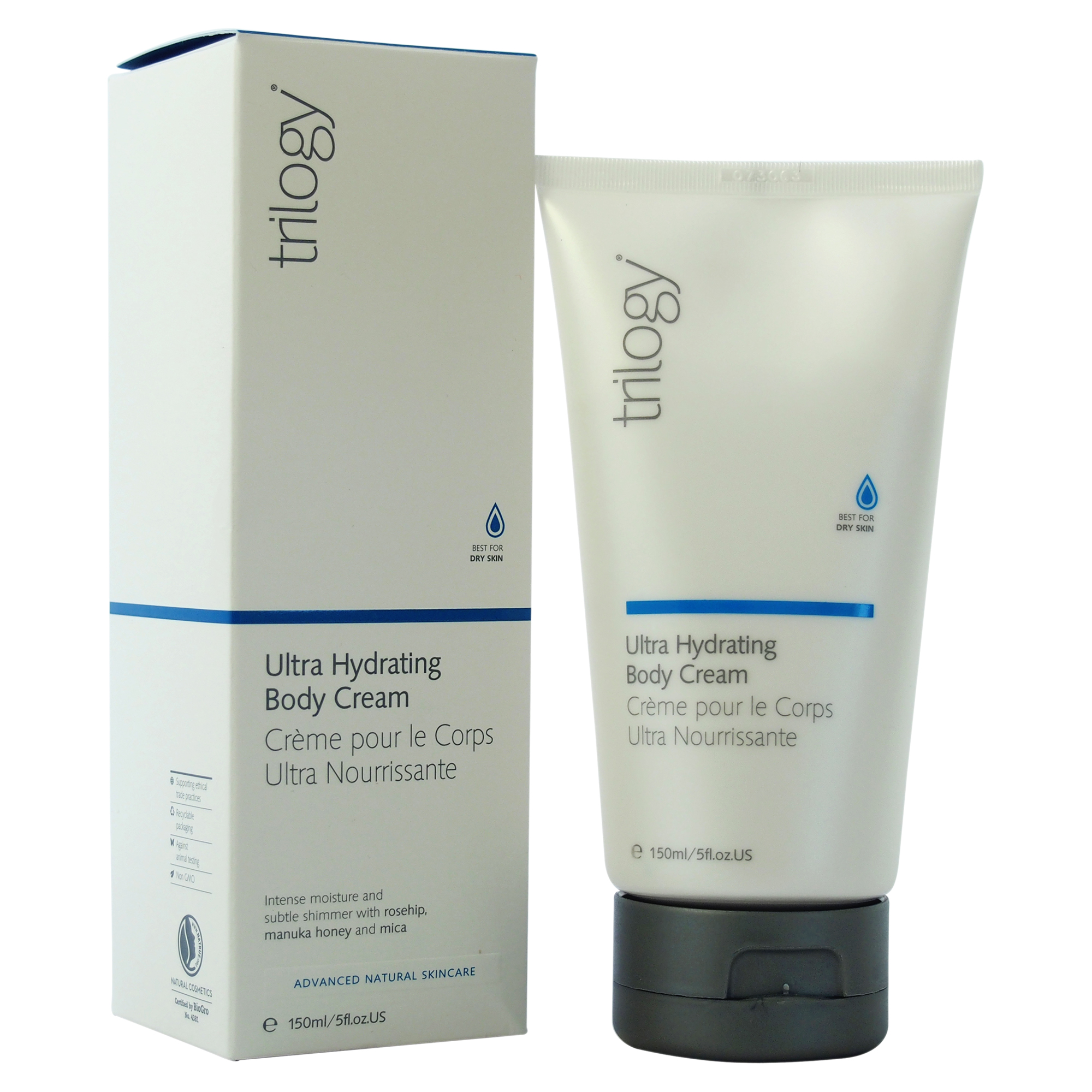 Ultra Hydrating Body Cream Trilogy 5oz Tanga