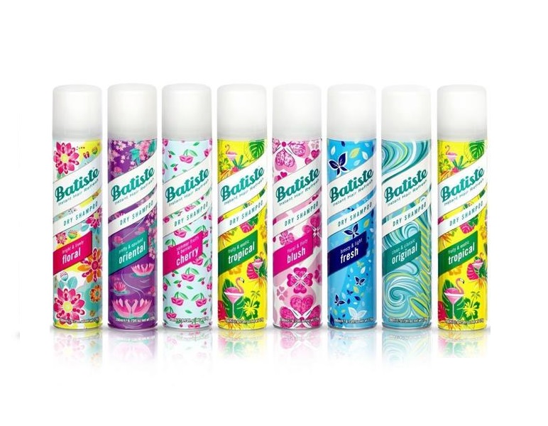 8 Pack Batiste Dry Shampoo Variety Pack- 200ml