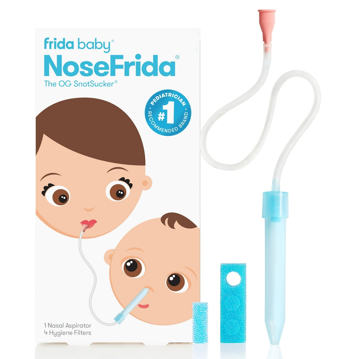 FRIDA BABY NOSE FRIDA SNOT SUCKER NASAL ASPIRATOR FOR BABY NASAL CONGESTION