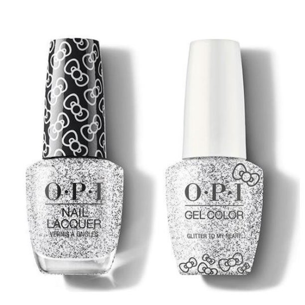 2 Pack: O.P.I Gel & Lacquer Glitter To My Heart 0.5 ea