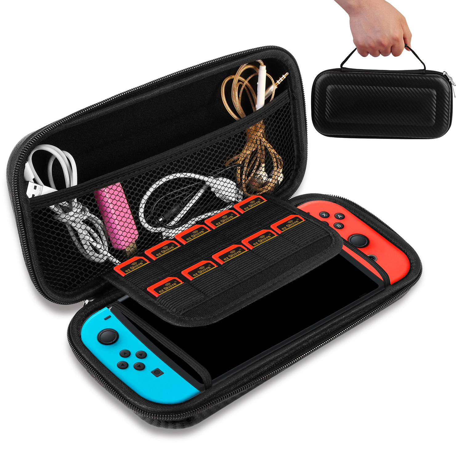 Portable Carry Case for Nintendo Switch Console