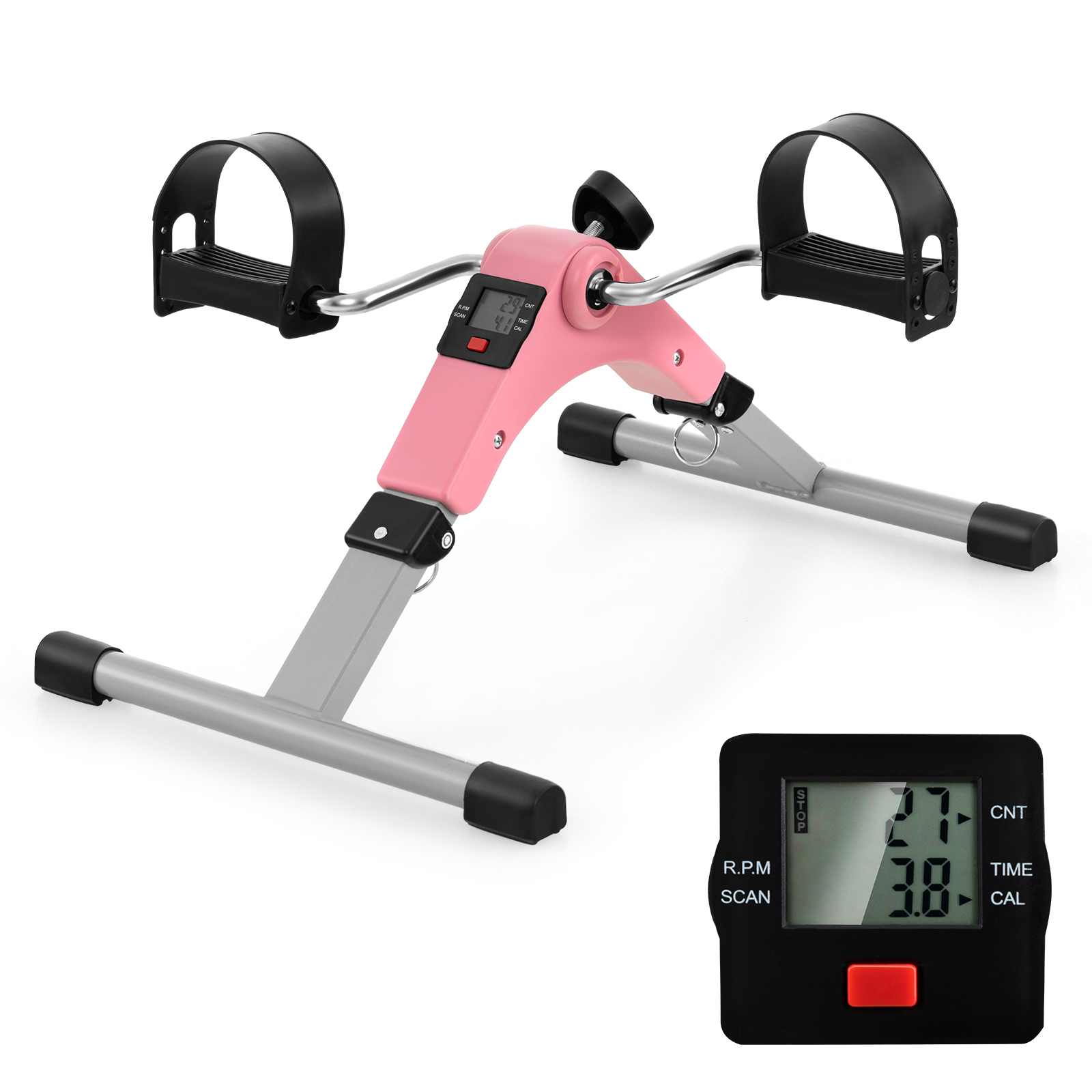Costway Indoor Exercise Bike for Arms & Legs