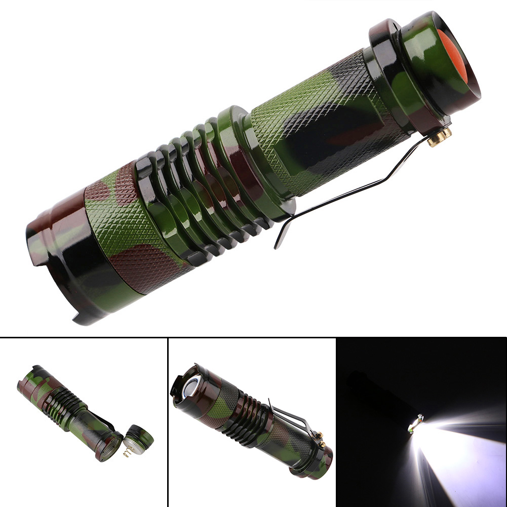 Distant High Light Flashlight Outdoor Camping Lamp LED Electric Torch