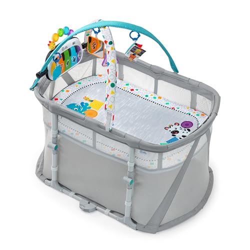 BABY EINSTEIN KICK & SNOOZE 3-IN-1 FOLDABLE PLAYARD BASSINET - Scratch & Dent