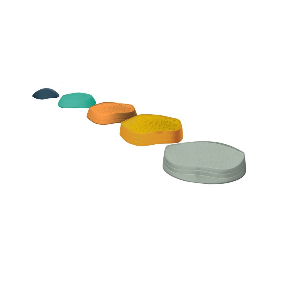 5pc Playtopia Stackable Stepping Stones - Textured Non Slip