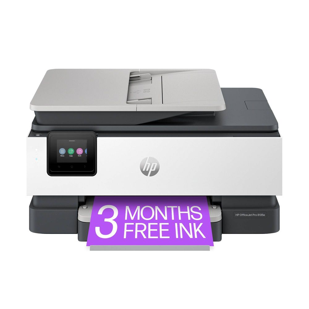 HP OfficeJet Pro 8135e Wireless All-in-One Color Printer Scanner Copier