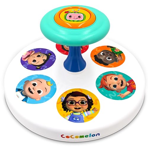 Cocomelon Twist-N-Twirl Spinning Activity Toy 470212 - Assorted Colors