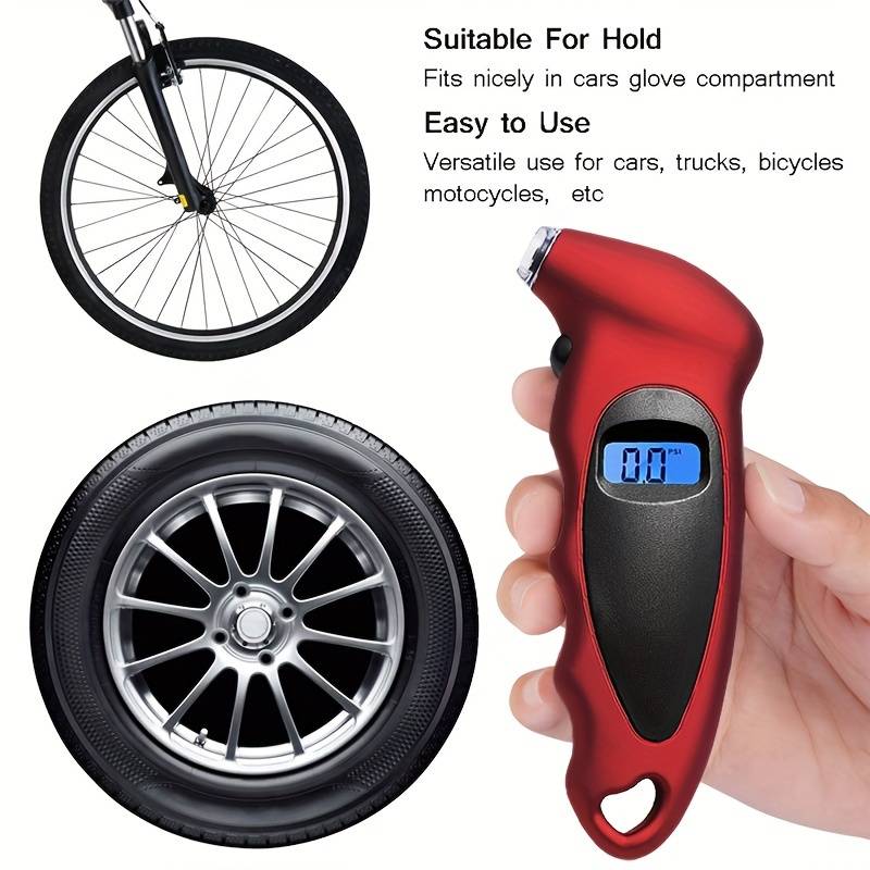 Tire Pressure Gauge 0-150 PSI Backlight Digital Tire Pressure Monitoring