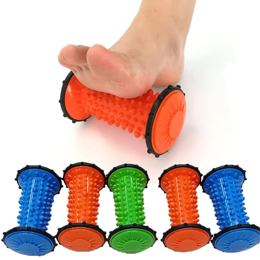 1PC Random Color Foot Roller Massage For Relief Plantar Fasciitis And Heel Foot Arch Pain Reflexology Massager