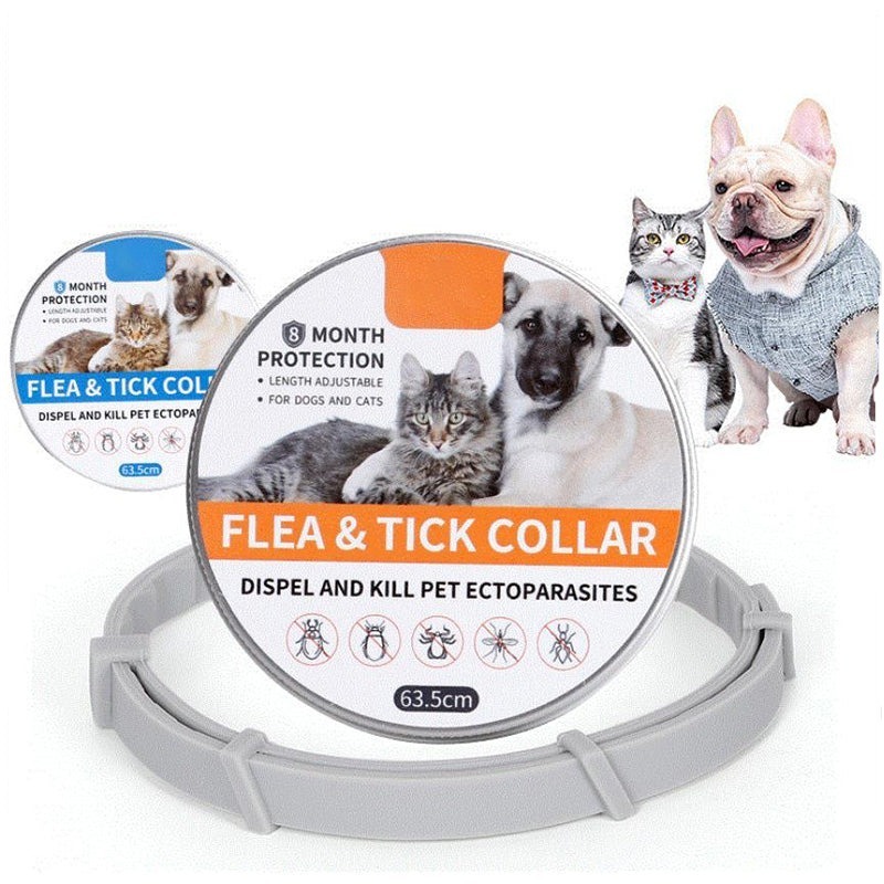 Adjustable Pet Flea & Tick Collar - 8-Month Flea and Tick Collar