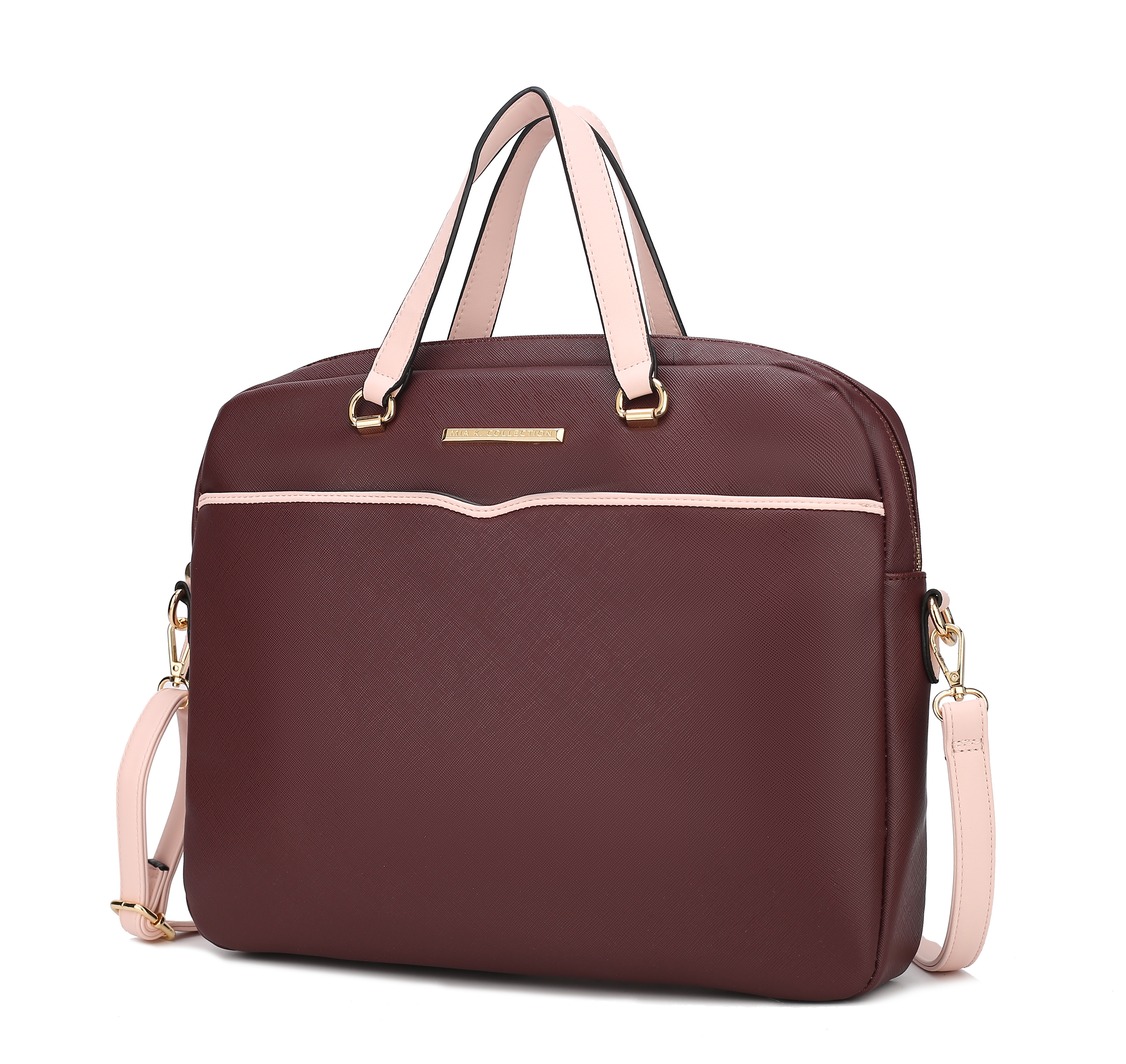 MKF Collection Rose Laptop Briefcase by Mia K