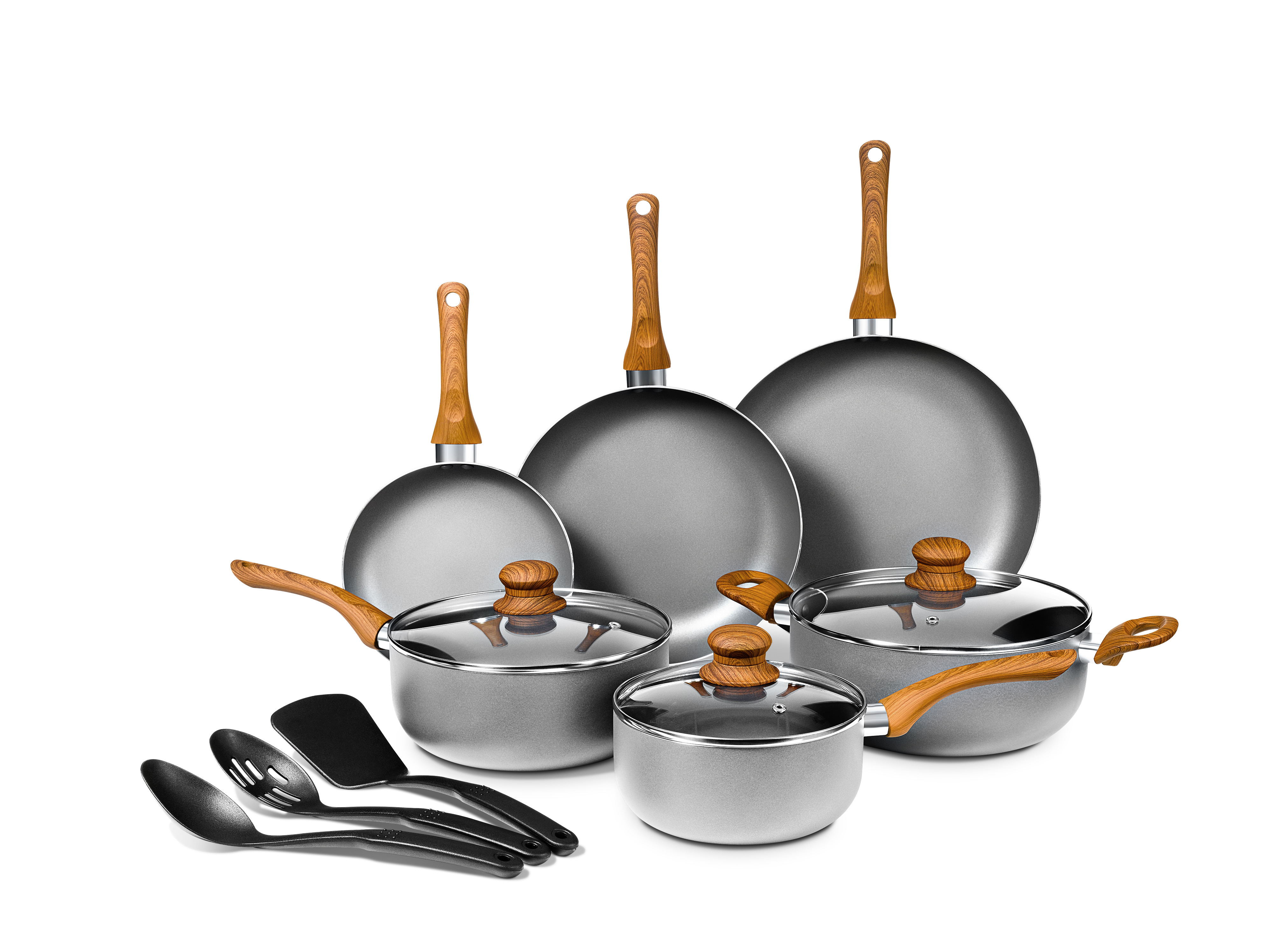 12 Piece Non- Stick Cookware Set