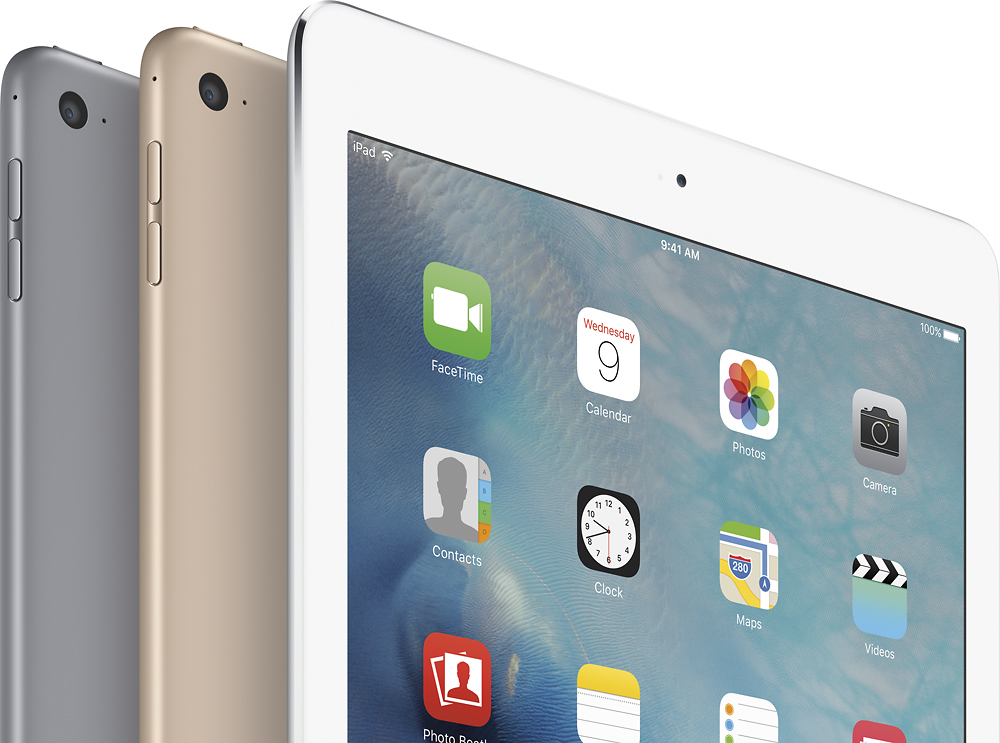 Refurbished Apple 9.7" iPad Air 2nd Gen 128GB Bundle (WiFi & Cellular)