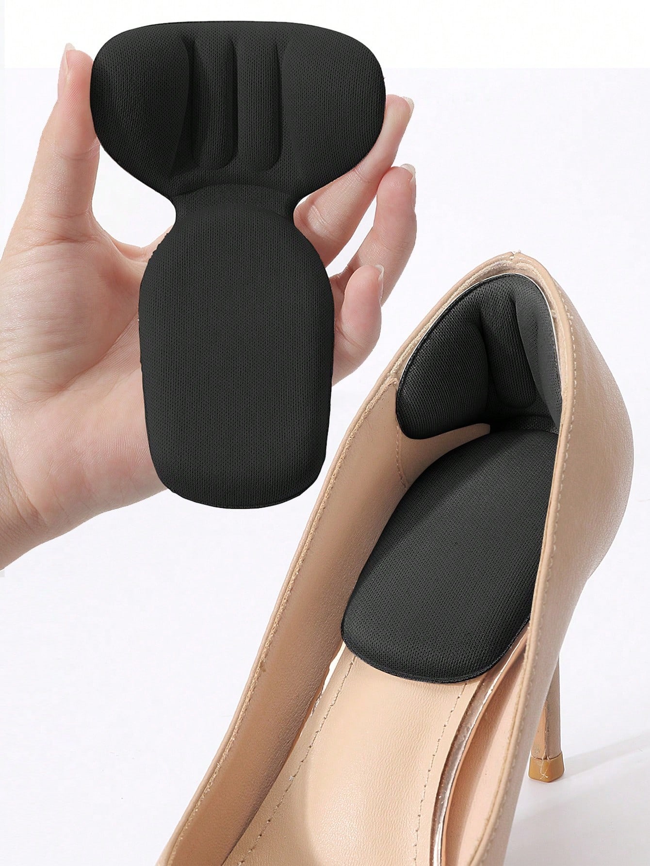 2Pcs Heel Grips Liner Cushions Inserts Shoe Fit Fillers,Prevent Heel Slip and Blister