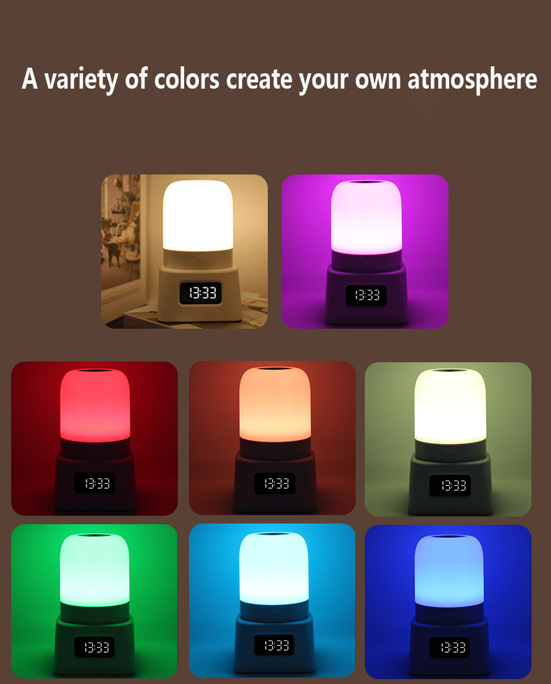 Mood Changing Digital Clock - With Remote