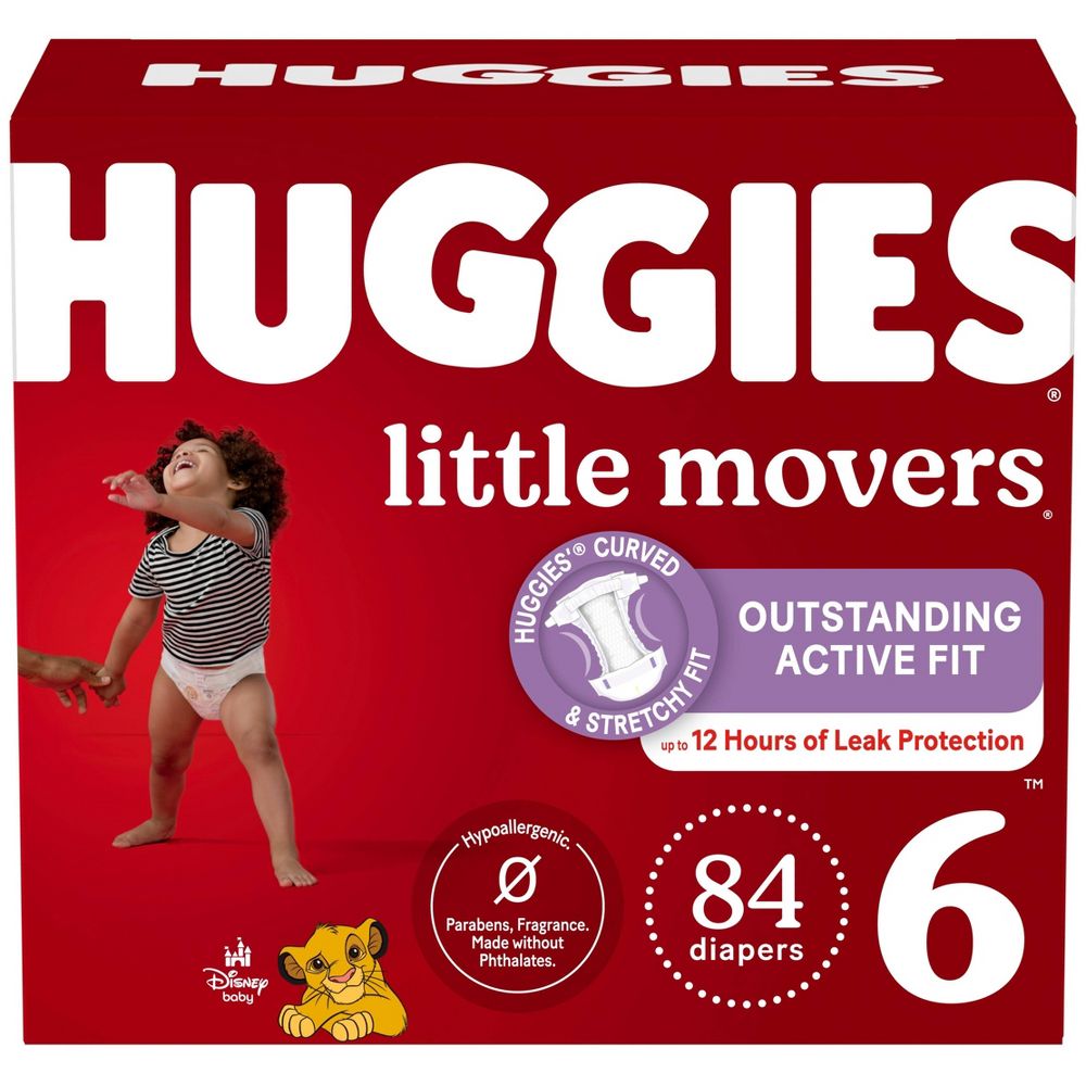 Huggies Little Movers Baby Disposable Diapers