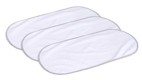 MUNCHKIN WATERPROOF CHANGING PAD LINERS, 3 COUNT - WHITE - New