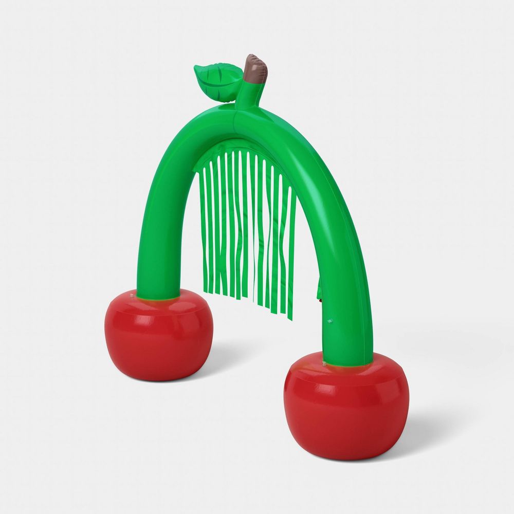 Sun Squad Cherry Arch Sprinkler Water Toy Green & Red Ages 4+