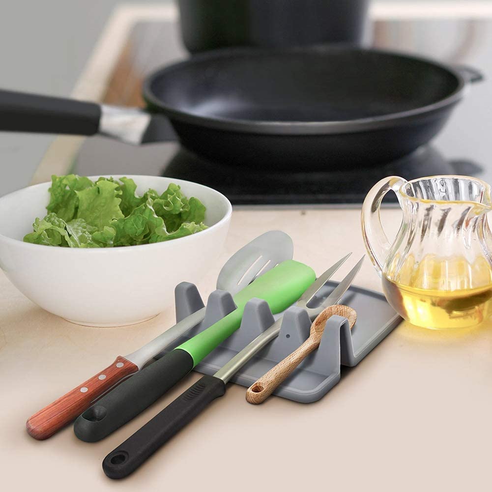 2-Pack Waloo Non Slip Utensil Rest/Holder
