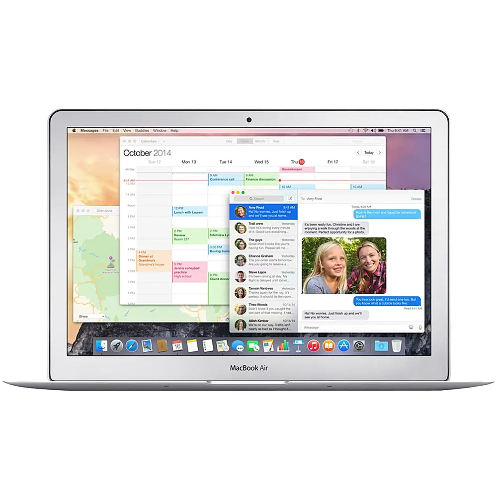 Refurbished Apple 13.3" MacBook Air MMGF2LL/A (Intel Core i5, 8GB RAM, 128GB SSD) - Grade A