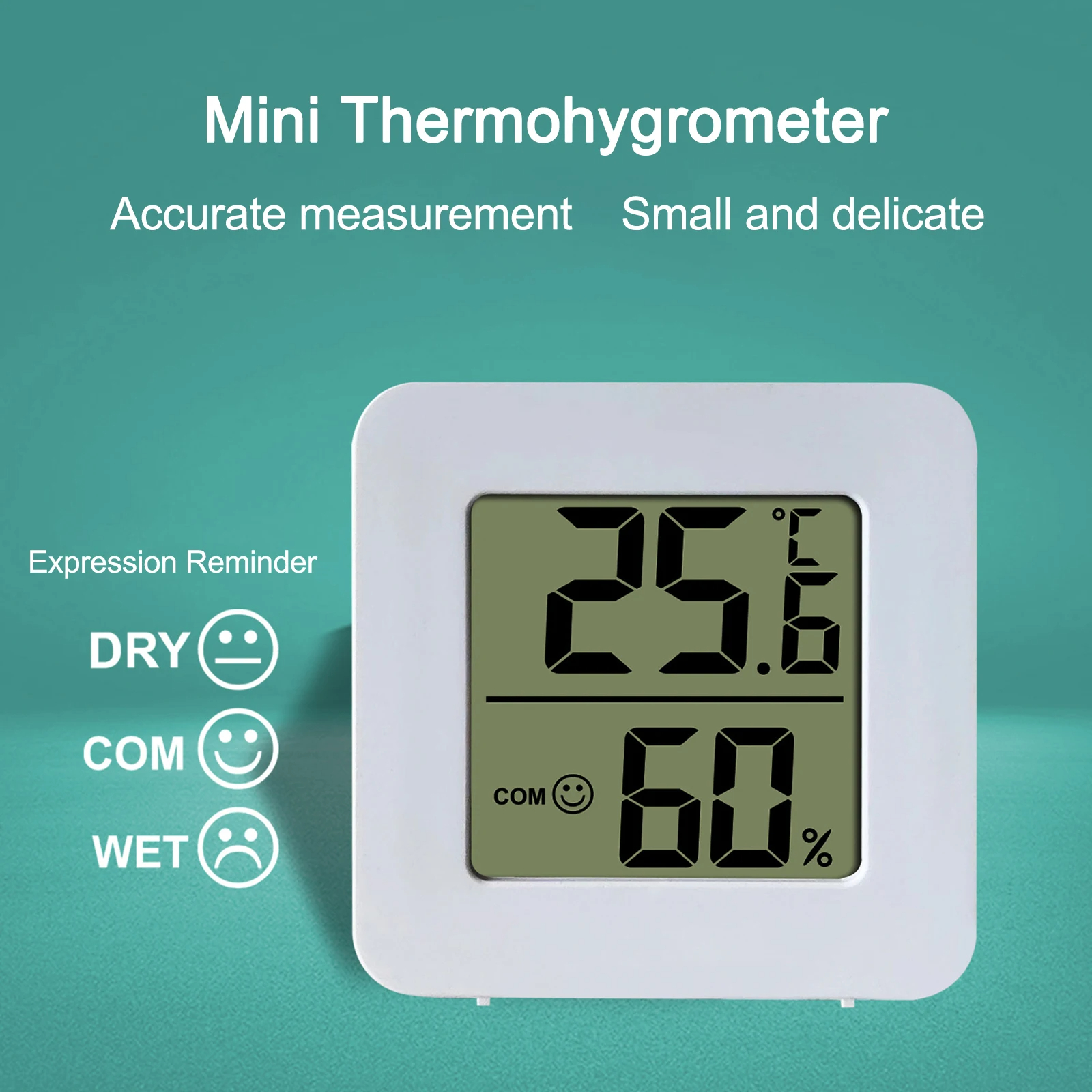 LCD Digital Thermometer Hygrometer Humidity Meter