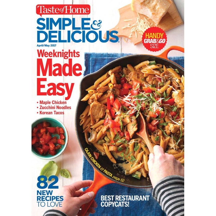 Simple amp Delicious Magazine Subscription Simple amp Delicious Magazine Subscription