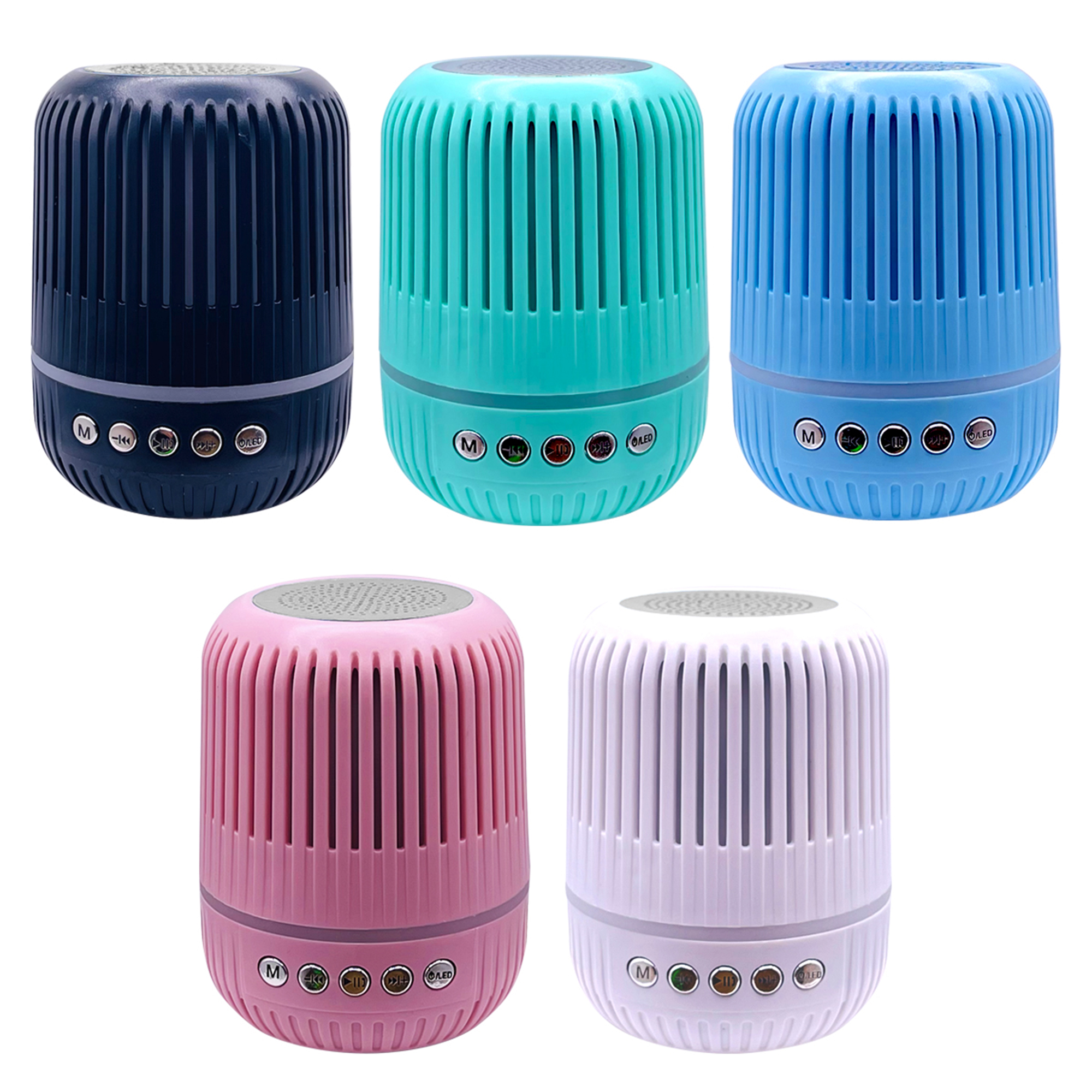 Zummy Mini Wireless Bluetooth Speaker Outdoor Portable Plug-In Card