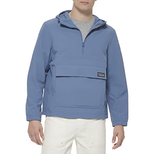 LEVI'S Men's Cargo Hooded Anorak Blue Size M - New