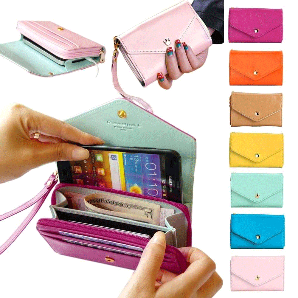 3-Pack Stylish Smartphone 3-In-1 Wallet Purse amp Wristlet 3-Pack Stylish Smartphone 3-In-1 Wallet Purse amp Wristlet