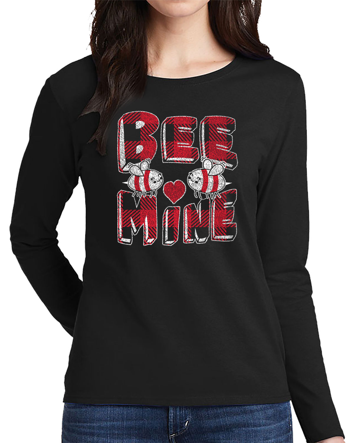 Women's Valentine's Day Jersey Knit Shirt- 5 Styles