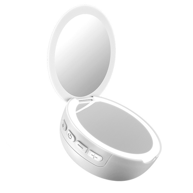 Pocket LED Mirror with Speaker