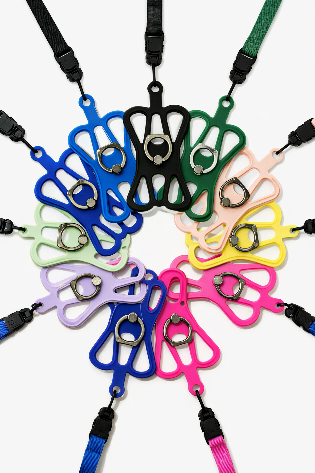 3P Experts Silicone 360° Lanyard Grip Phone Case