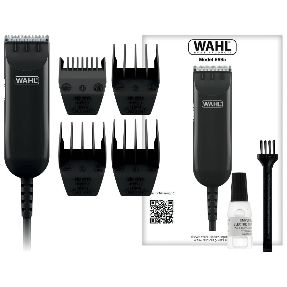 Wahl Trim Pro Corded Trimmer: For Face Rotary Electric Shaver All Hair Type