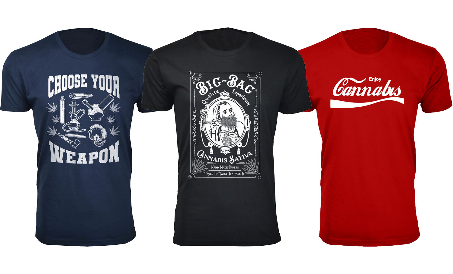 Men Funny Mary Jane 420 T-Shirt