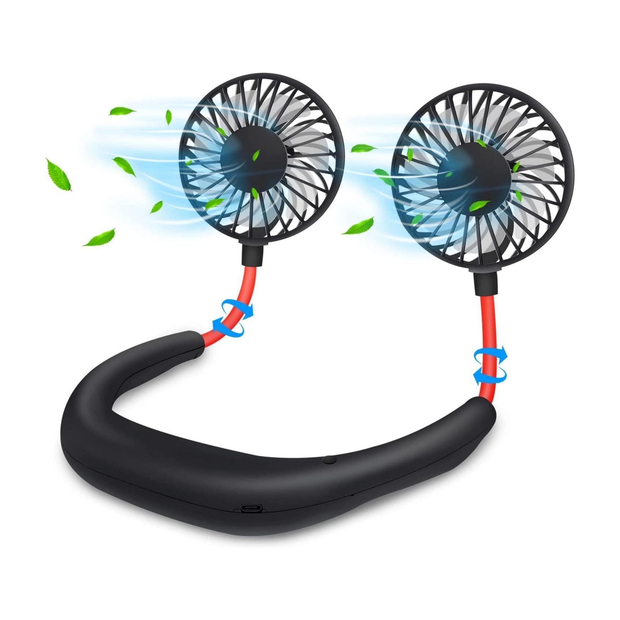 Personal Portable Neck Fan USB Hands-Free