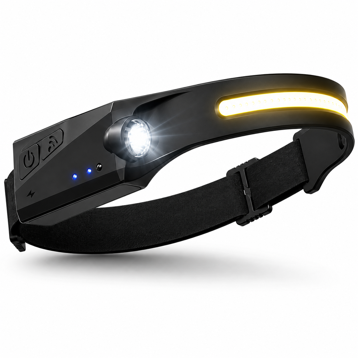 USB Rechargeable COB LED Headlamp