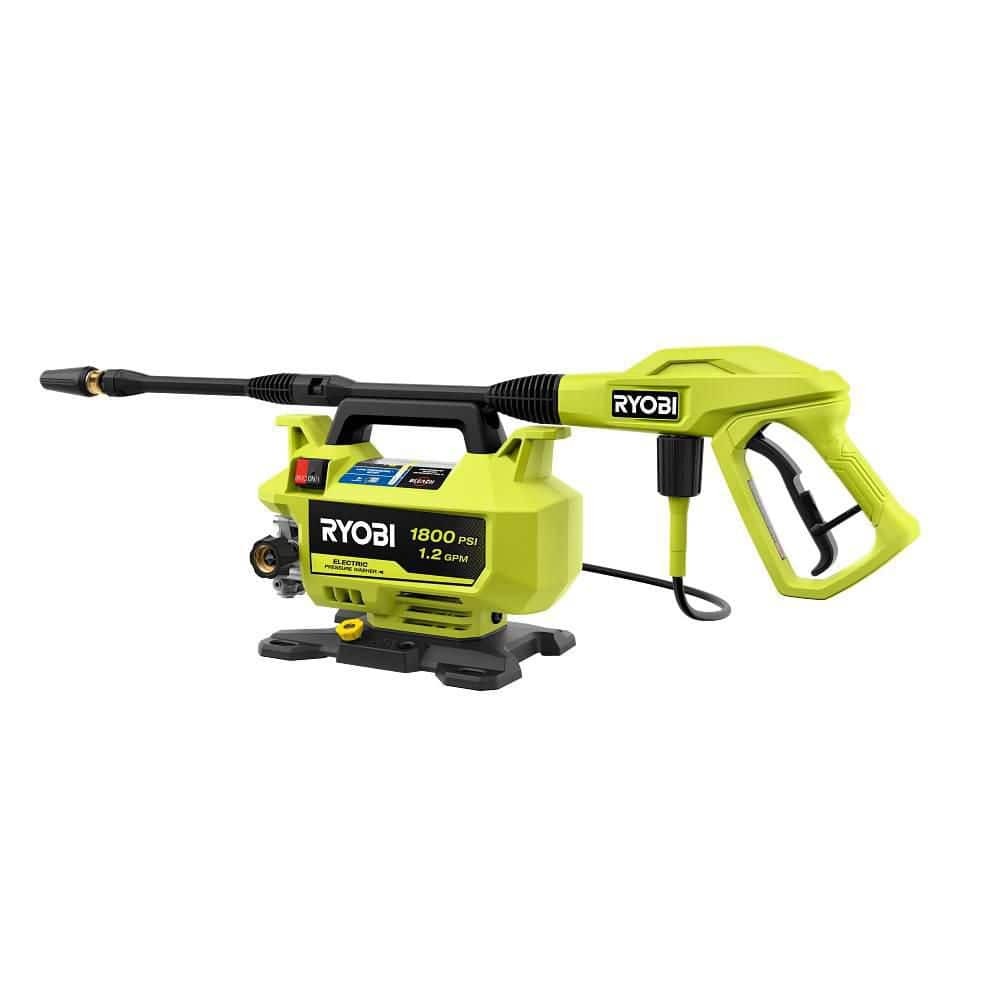 Ryobi 1800 PSI 1.2 GPM Cold Water Corded Electric Pressure Washer