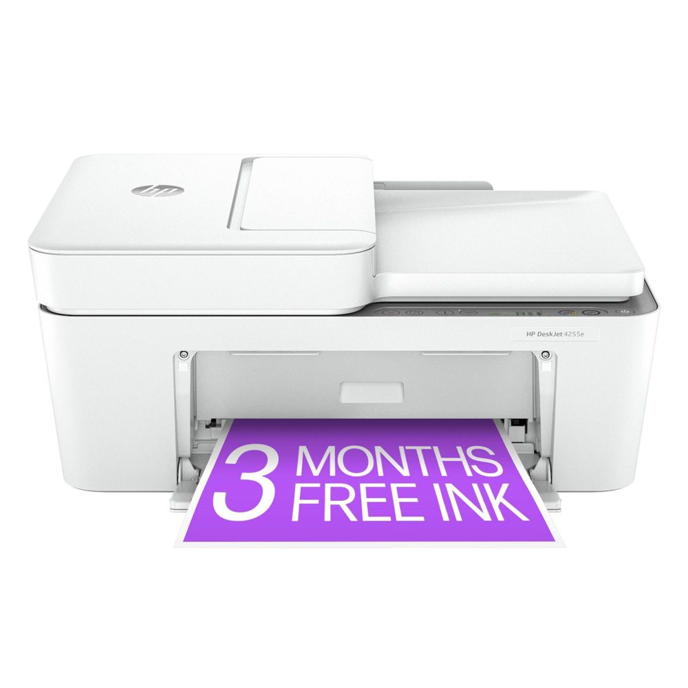 HP DeskJet 4255e Wireless All-in-One Color Printer Scanner C - Open Box